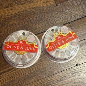 NEW- Set of 2- Olive and June Maximalist Press on Nails